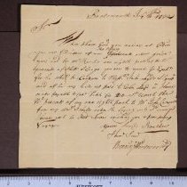 Benning Wentworth to Archibald Macphaedris